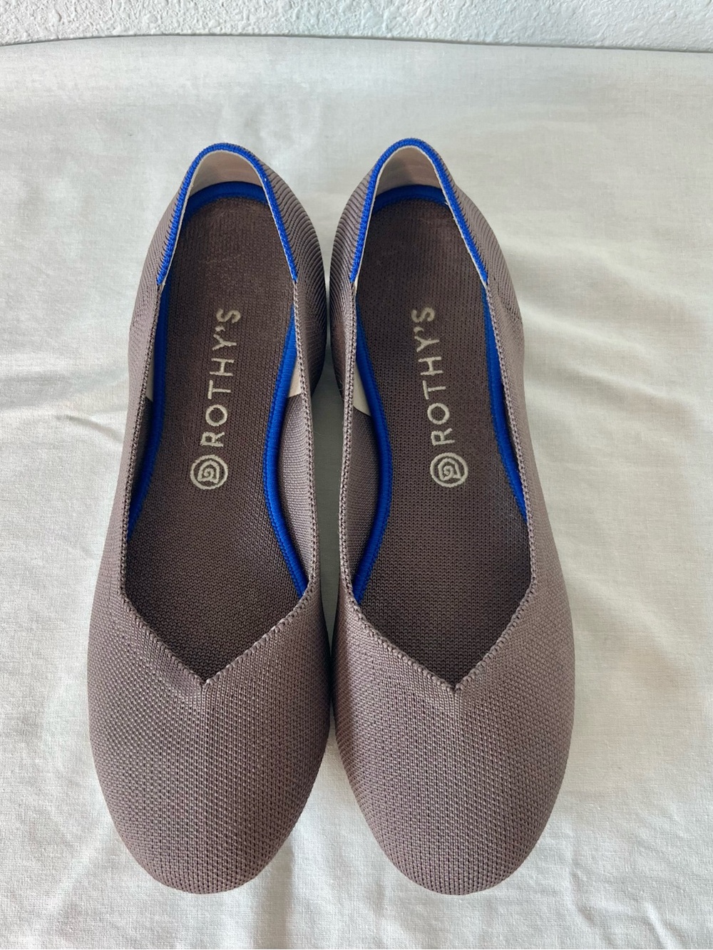Rothy’s The Flat Discontinued Mink Rare Size 12 Ballet Flats